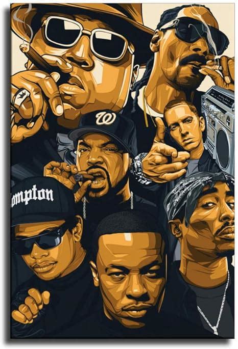 Amazon.de: Poster, Motiv: Legends Never Die Rap, Sänger, Old School ...