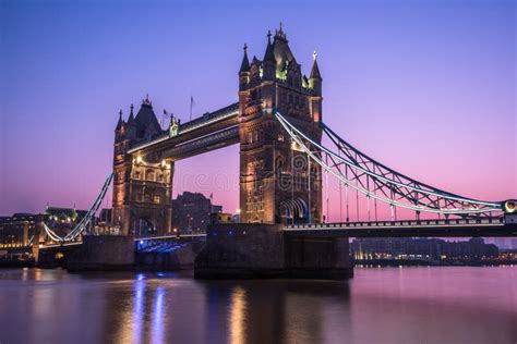 Tower Bridge in London at Sunrise Stock Image - Image of morning, dusk: 68637111