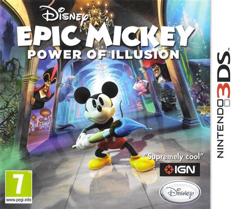 Disney Epic Mickey: Power Of Illusion for Nintendo 3DS (2012) - MobyGames