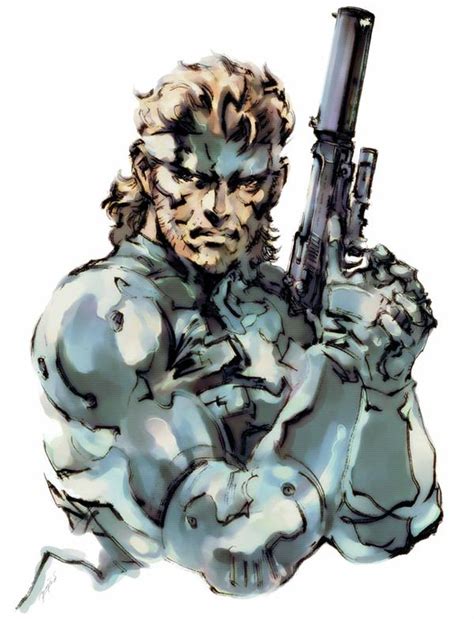 Un dessin live de Solid Snake exécuté par Yoji Shinkawa – GentleGeek