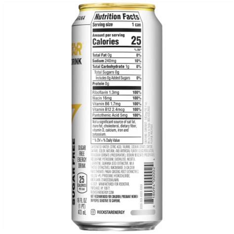 Rockstar® Sugar Free Energy Drink, 16 fl oz - Food 4 Less