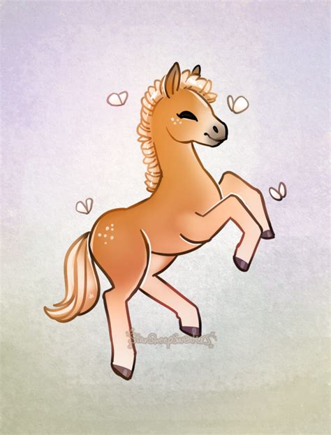 Horse Of Course by StarSheepSweaters on DeviantArt Horse Cartoon Drawing, Easy Horse Drawing ...