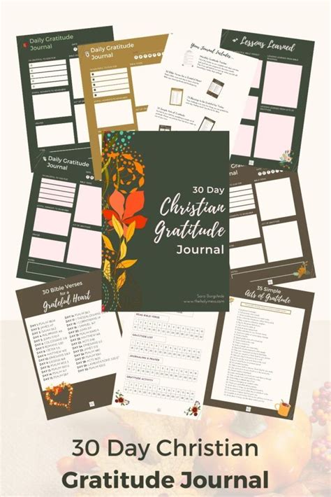 30 Day Christian Gratitude Journal The Holy Mess