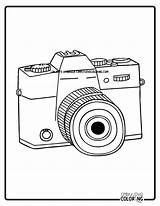 Camera Coloring Pages Free PDF Printables  Simply Love sketch template