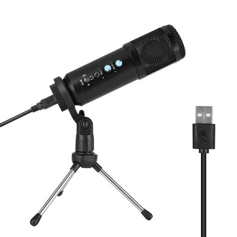 USB Podcast Condenser Microphone 20Hz to 16000Hz, Professional PC ...