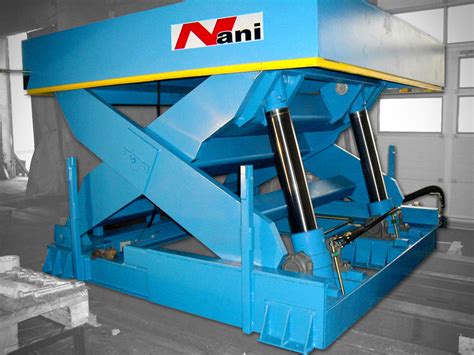 Heavy Load Lift Tables • Nani Loading Dock Equipment