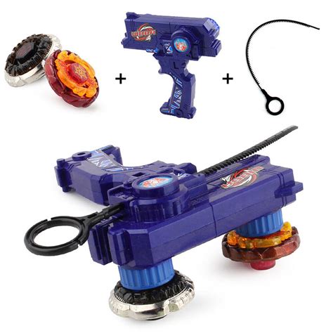 4D Rare Launcher Master Metal Fusion Beyblade Set Kids Grip Rapidity Fight Top | eBay