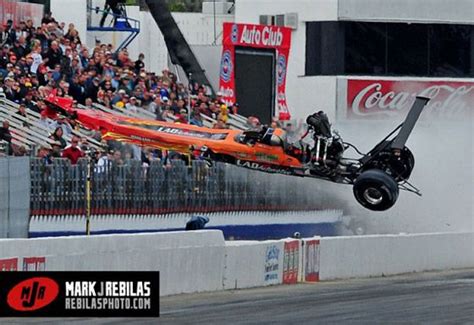 Dragster Crashes | Mike Austin takes his dragster outta the ballpark in spectacular ... | Drag ...