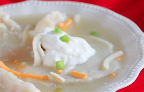 pierogi soup