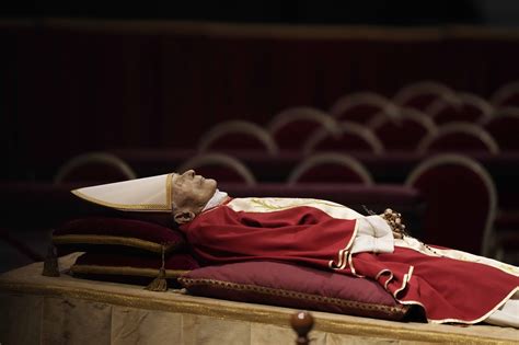 Pope Emeritus Benedict XVI body lying in state at Vatican - Barbados Today