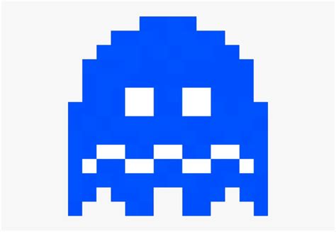 Pacman Ghost Image Result For Scared Transparent Png - Pacman Blue ...