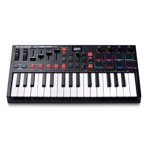 M-Audio Oxygen Pro Min 32-Mini-Key USB Powered MIDI Controller Keyboard w/ 8 Pads