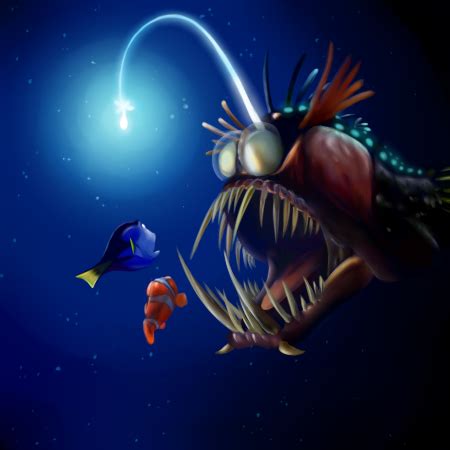 The Deep Sea Anglerfish - Bioluminescence