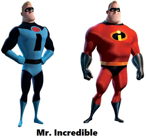 The Incredibles - Mr. Incredible Then and Now by dlee1293847 on DeviantArt