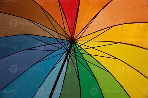 Rainbow Umbrella 1354976 Stock Photo at Vecteezy