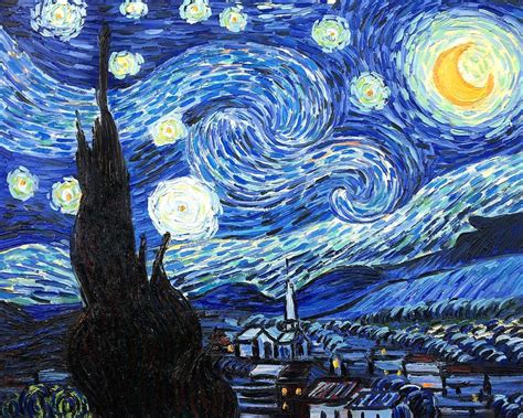 Vincent Van Gogh Starry Night Wallpaper