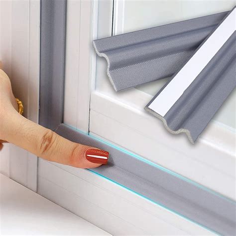 Buy 118 Inch Window Weather Stripping Door Seal Strip for Bottom and ...