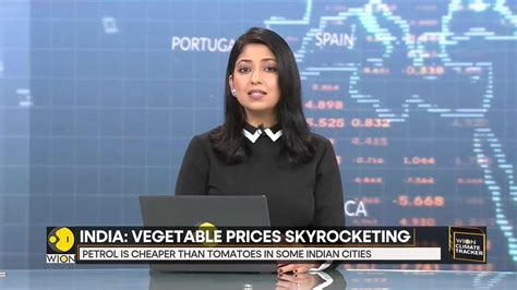 India: Vegetable prices skyrocketing, delayed monsoon hamper farmers' yield | World News | WION ...