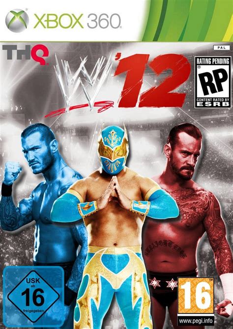 WWE 12 Cover 2 BlueRed Version by TobyReen on DeviantArt