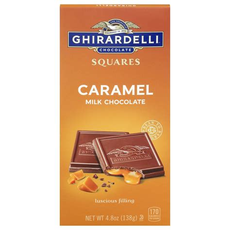 Ghirardelli Milk Chocolate Caramel Bar - Shop Candy at H-E-B