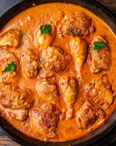 Creamy Chicken Paprikash with Dumplings - Sip and Feast