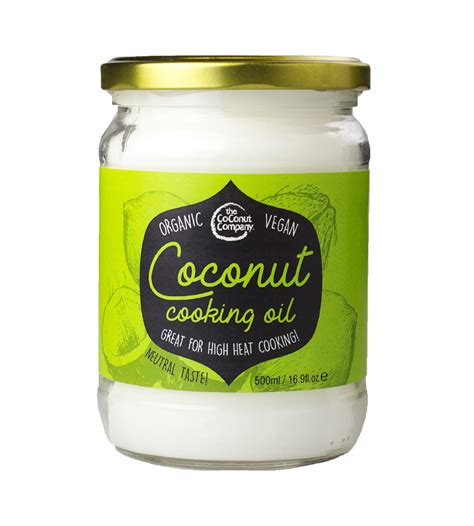 Coconut Cooking Oil, Organic, 500ml — The Coconut Company