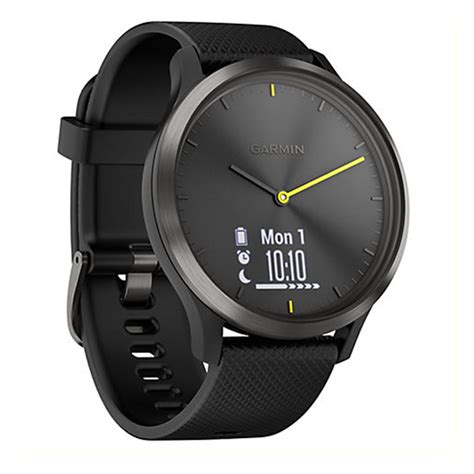 Đồng Hồ Thông Minh Garmin Vivomove HR Sport (Black) chính hãng giá tốt