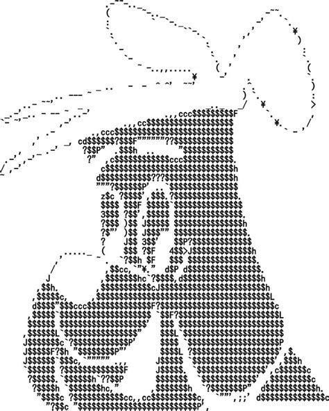 Cartoon Animation Dog | Ascii art, Ascii art generator, Art