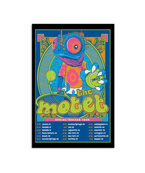 The Motet Spring And Summer Tour 2023 Poster 2024