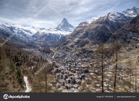 Matterhorn and Zermatt view ⬇ Stock Photo, Image by © olli0815 #150703532