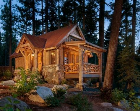 I want! | Log homes, Cabins and cottages, Small cabin