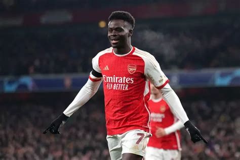 Bukayo Saka crowned Arsenal's Fans' Footballer of the Year as Newcastle ...