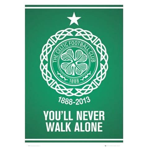 Celtic Poster Crest | www.unisportstore.com