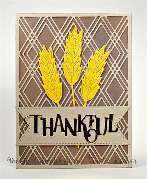 Stamping as Fast as I Can!: Frantic Stamper - Thankful