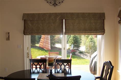 Roman Shades On Sliding Glass Doors - Glass Door Ideas