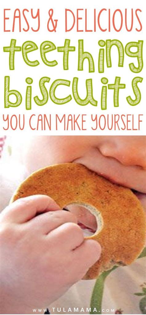 Easy & Delicious Teething Biscuits You can Make Yourself | Teething biscuits, Baby biscuit ...