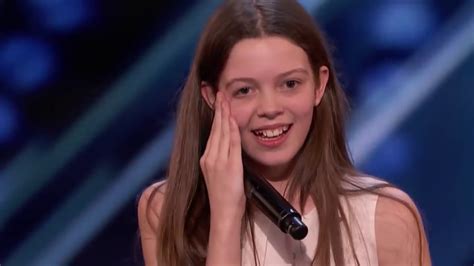 SHY Girl Turns Into A Singing Lion Gets GOLDEN BUZZER! - America's Got ...