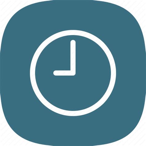 Alarm, android, clock, flat color, hour, ios, iphone icon - Download on Iconfinder