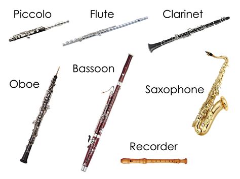 Mr. Shouldice's Music Room: Week of May 18 K-5 - Woodwinds