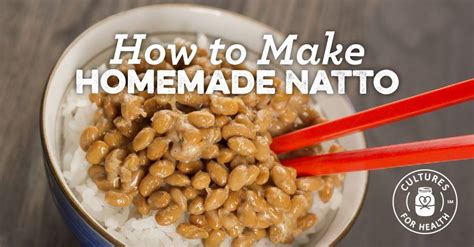 Japanese Natto Recipe | How To Make Japanese Natto? - Cultures For ...