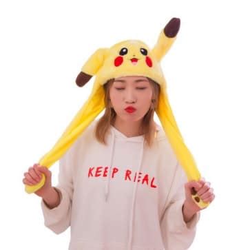 Pikachu Moving Ears Hat | Toy Game Shop