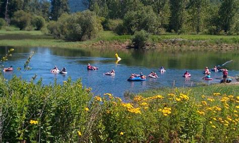 The Tube Taxi in Enderby (south of Salmon Arm). Rent a tube or bring you own and enjoy a float ...