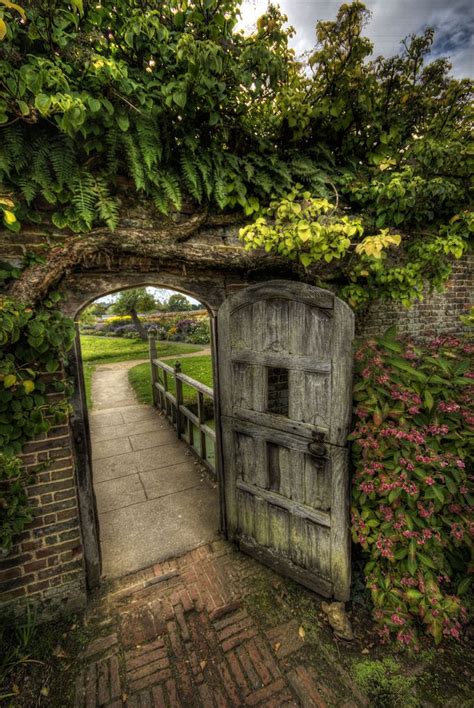 Through the garden gate | Garden gates, Garden doors, Beautiful gardens