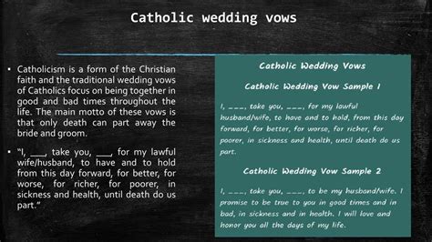 PPT - Amazingly Traditional Wedding Vows From Various Religions PowerPoint Presentation - ID:7671759