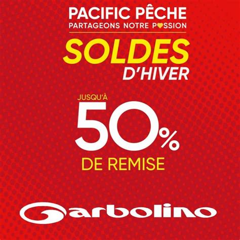 6 semaine (week). [09/2/2023-16/2/2023] SOLDES 50%. Pacific Pêche