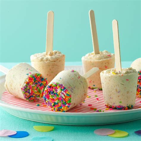 Birthday Cake Freezer Pops | Recipe Cart