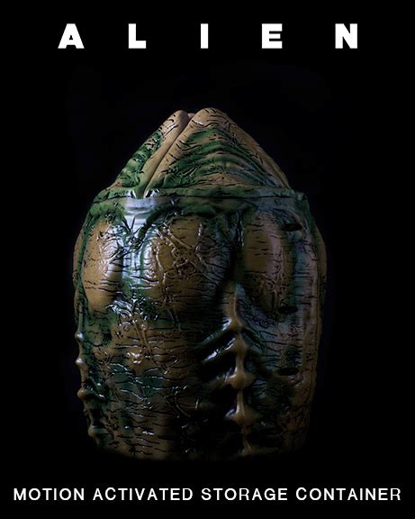 Alien Movie Egg Motion Activated Storage Container | Xenomorph, Egg ...