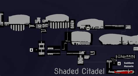 Rain World Shaded Citadel Map