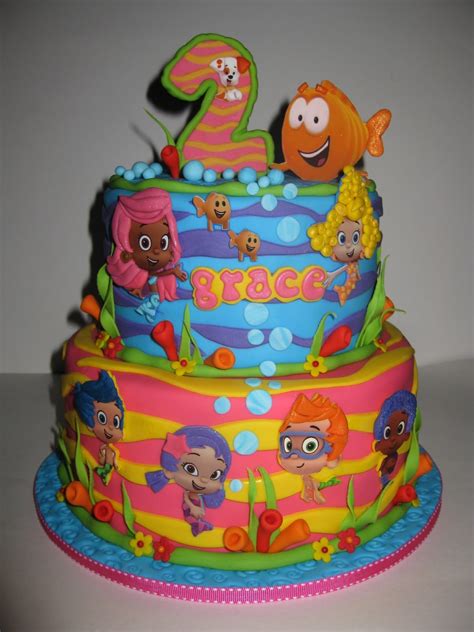 LuvibeeKids Co | Blog: Bubble Guppies Birthday Cake Ideas and Inspiration