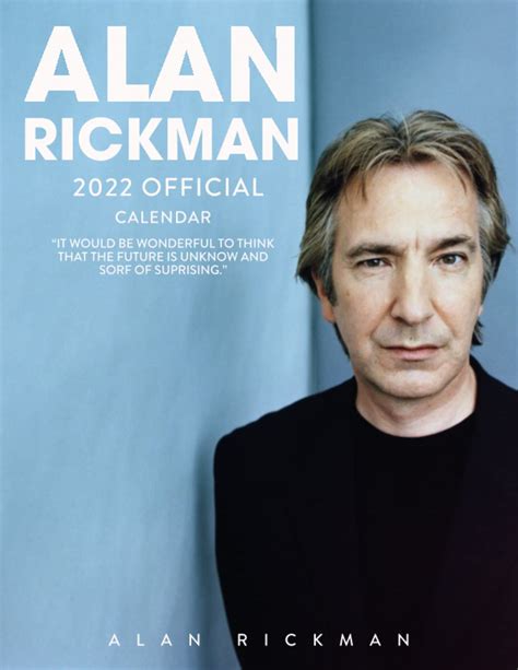 Buy Alan Rickman Calendar 2022-2023: Alan Rickman OFFICIAL Calendar 2022, TV series & movie ...